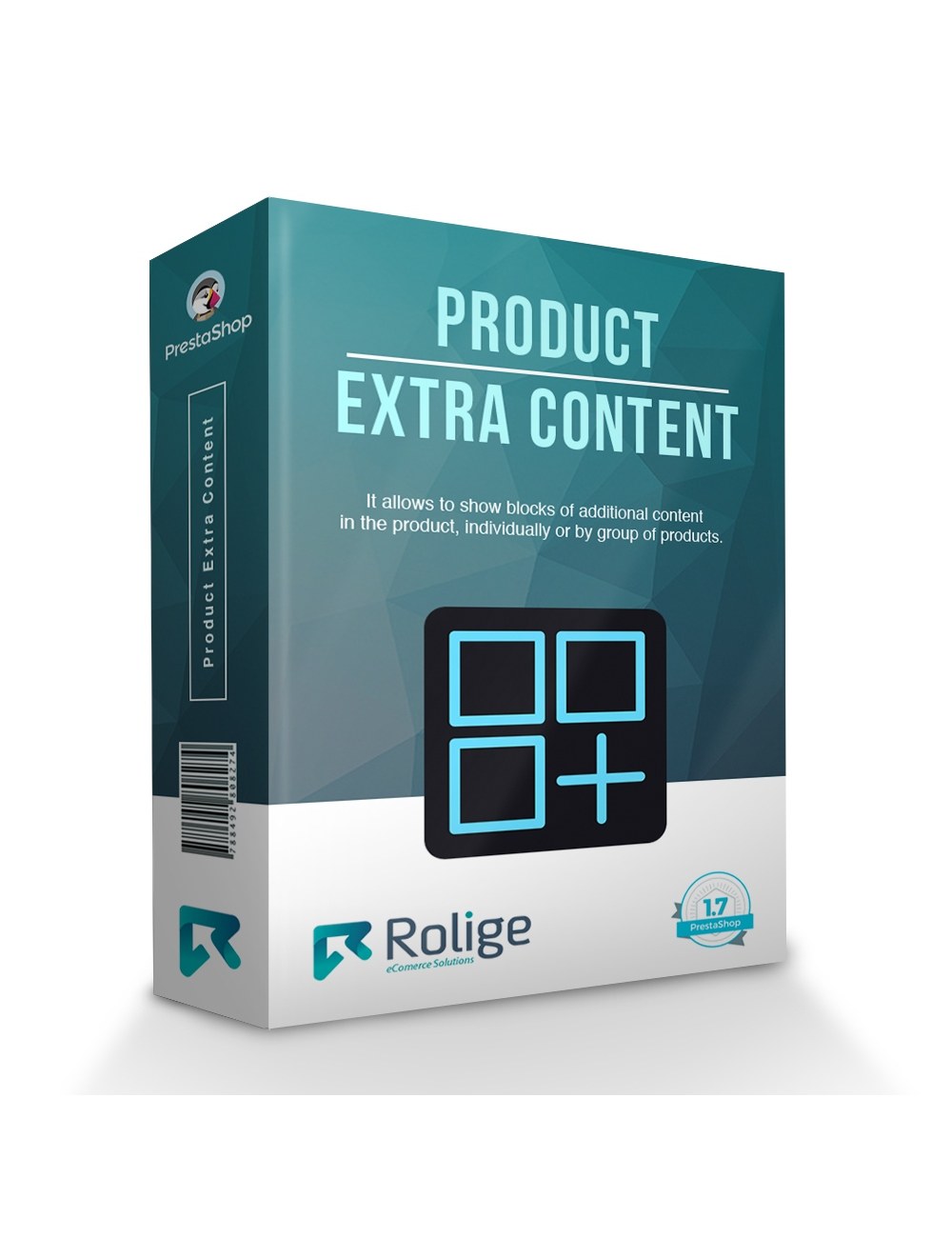 Módulo Contenido Extra del Producto para PrestaShop Módulo Contenido Extra del Producto para PrestaShop