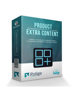 Módulo Contenido Extra del Producto para PrestaShop