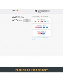 Pasarela de pago del módulo Webpay Plus (Transbank) para PrestaShop