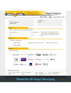 Servipag payment gateway of the module Flow Plus for PrestaShop