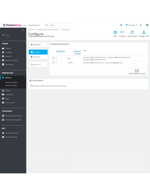 Duplicate Password Checker