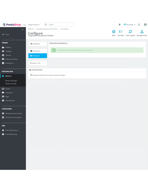 Comprobador de Contraseña Duplicada
