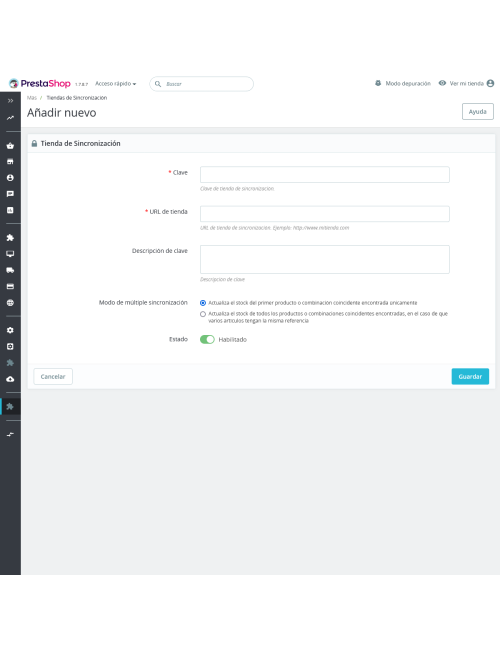 Sincronizador de Stock entre Tiendas