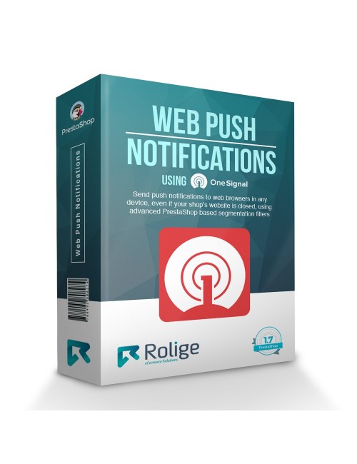 Módulo Notificaciones Push del Navegador Web usando OneSignal para PrestaShop