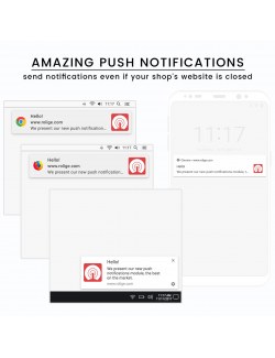 Web Browser Push Notifications using OneSignal, Module for PrestaShop
